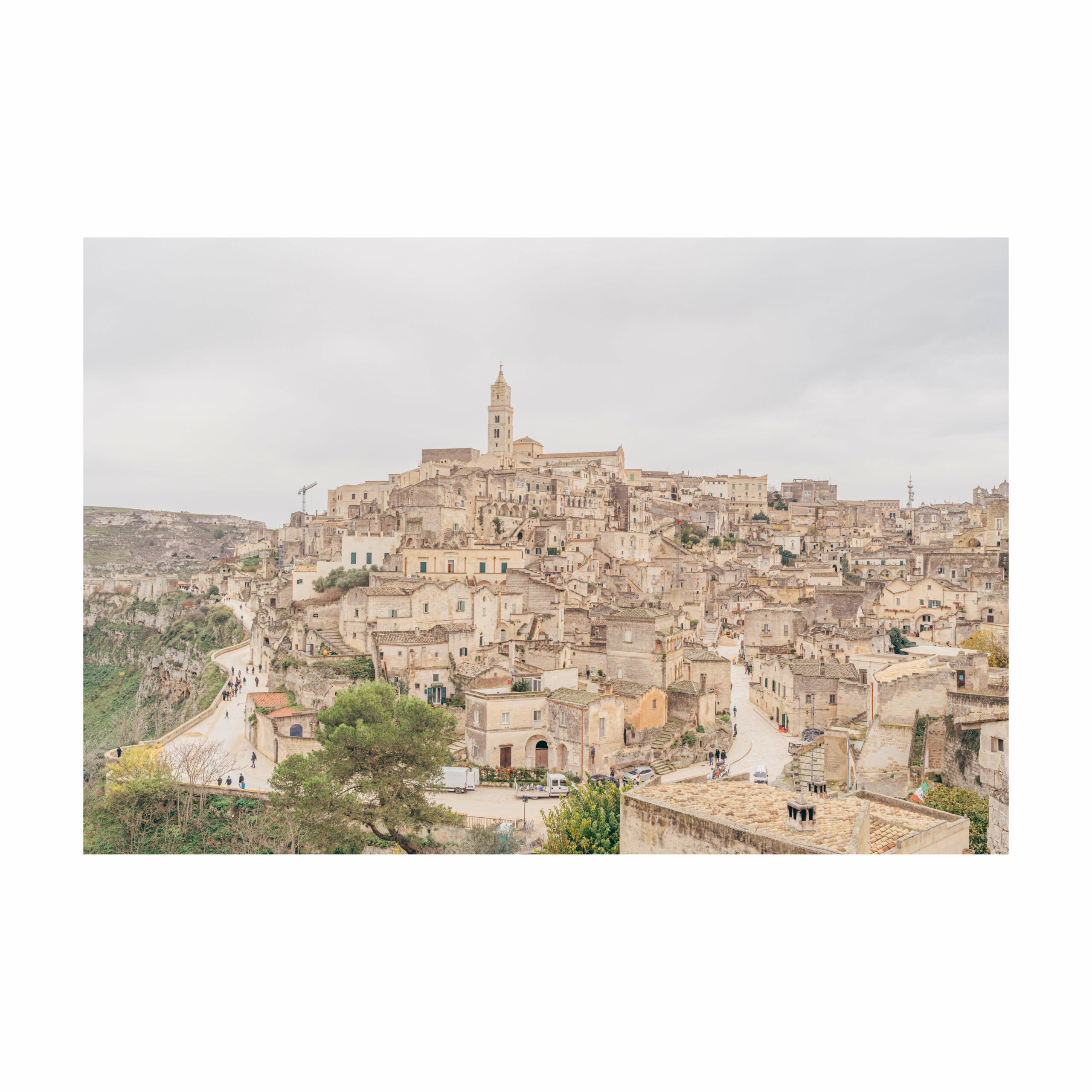 Matera, vista della città